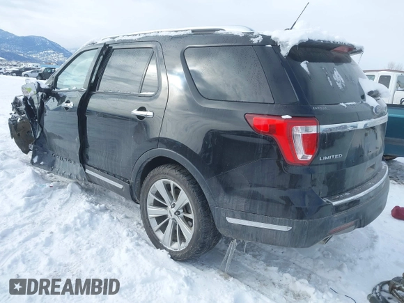 2019 Ford Explorer Limited z VIN 1FM5K8F89KGB48424, wystawiony jako IAAI lot #41544964 z przebiegiem 96 523 mil mil oraz . Historia ofert i sprzedaży dostępna na DreamBid. Obrazek 3.
