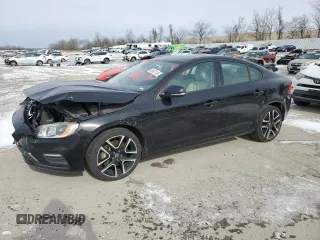 2018 Volvo S60 Dynamic with VIN YV140MTL9J2461910, listed as a Copart auction lot 45657145 with 135,581 mi miles and Salvage Title. Bid and sale history available at carsss.com. Image 1.