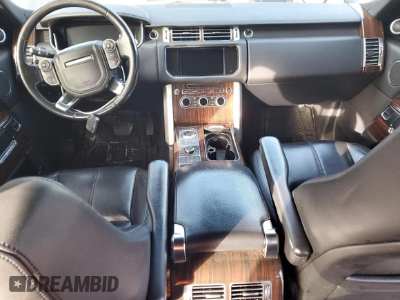 2015 Land Rover Range Rover with VIN SALGR2VF5FA206049, listed as a Copart auction lot 43665035 with 0 mi miles and Clean Title. Bid and sale history available at carsss.com. Image 8.