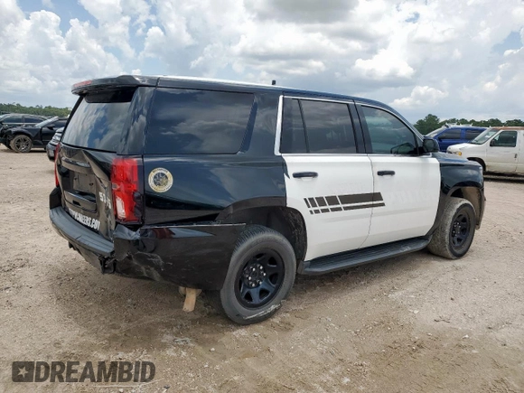 2020 Chevrolet Tahoe Commercial z VIN 1GNLCDEC9LR270589, wystawiony jako Copart lot #60868145 z przebiegiem 74 238 mil mil oraz Szkoda całkowita • Salvage title. Historia ofert i sprzedaży dostępna na DreamBid. Obrazek 3.