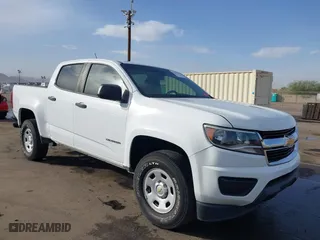 2018 Chevrolet Colorado 2WD Work Truck with VIN 1GCGSBEA8J1109856, listed as a IAAI auction lot 41271341 with 90,950 mi miles. Bid and sale history available at carsss.com. Image 1.