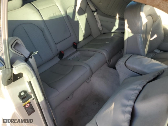 2003 Mercedes-Benz CLK-Class 5.0L with VIN WDBTJ75JX3F052823, listed as a Copart auction lot 87321334 with 132,774 mi miles and Salvage Title. Bid and sale history available at carsss.com. Image 10.