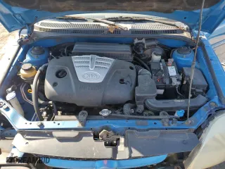 2005 Kia Rio with VIN KNADC125656397268, listed as a Copart auction lot 70216414 with 140,500 mi miles and Salvage Title. Bid and sale history available at carsss.com. Image 11.