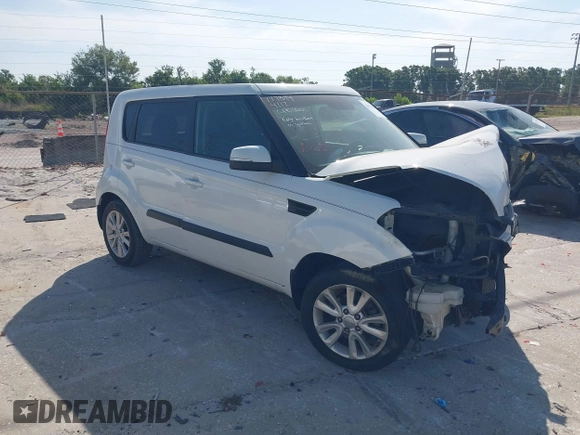 2012 Kia Soul + with VIN KNDJT2A66C7446935, listed as a IAAI auction lot 42093428 with 122,917 mi miles and . Bid and sale history available at DreamBid. Image 1.