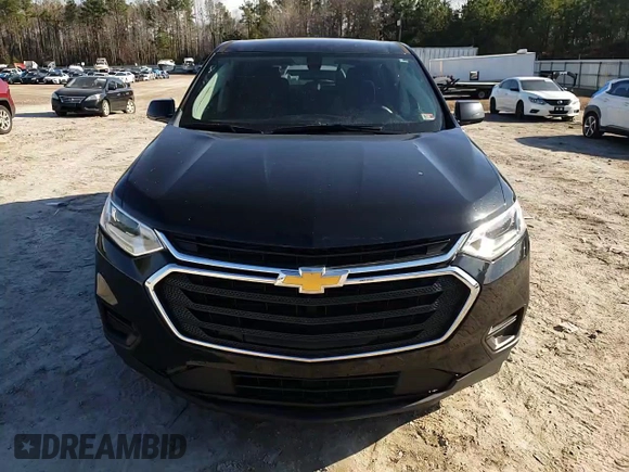 2019 Chevrolet Traverse LS with VIN 1GNERFKW5KJ317552, listed as a Copart auction lot 46930225 with 134,081 mi miles and Salvage Title. Bid and sale history available at carsss.com. Image 11.