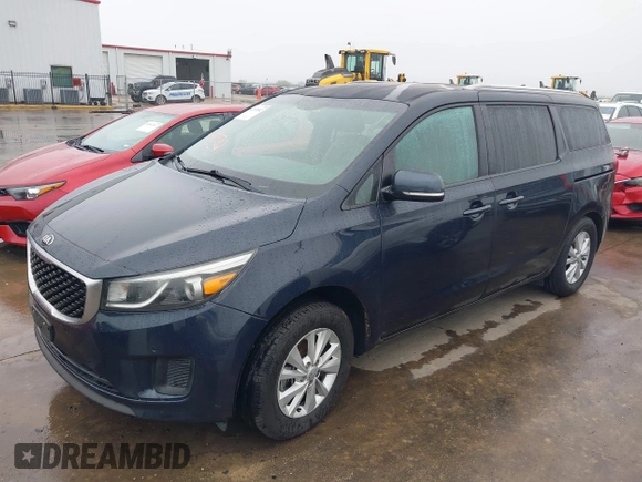2017 Kia Sedona LX with VIN KNDMB5C11H6233620, listed as a IAAI auction lot 42193582 with 153,934 mi miles and . Bid and sale history available at DreamBid. Image 17.