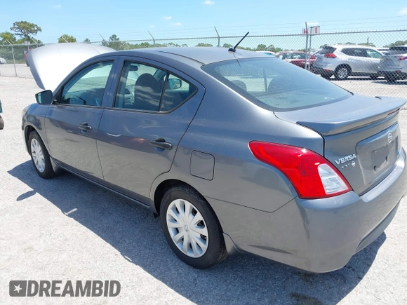 2016 Nissan Versa S Plus with VIN 3N1CN7AP6GL850122, listed as a IAAI auction lot 42167881 with 88,303 mi miles. Bid and sale history available at carsss.com. Image 3.