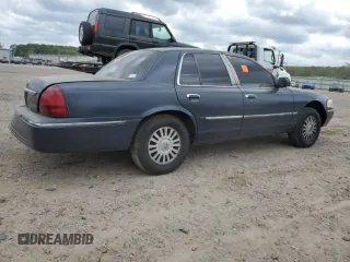 2008 Mercury Grand Marquis LS with VIN 2MEHM75V38X609387, listed as a Copart auction lot 53736825 with Not Provided miles and Salvage Title. Bid and sale history available at DreamBid. Image 3.
