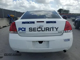 2012 Chevrolet Impala Police Police z VIN 2G1WD5E39C1322930, wystawiony jako Copart lot #55292425 z przebiegiem 138 272 mil mil oraz Nie do naprawy • Non repairable. Historia ofert i sprzedaży dostępna na DreamBid. Obrazek 6.
