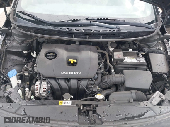 2017 Kia Forte LX with VIN 3KPFK4A70HE099395, listed as a IAAI auction lot 40433686 with 120,337 mi miles. Bid and sale history available at carsss.com. Image 10.