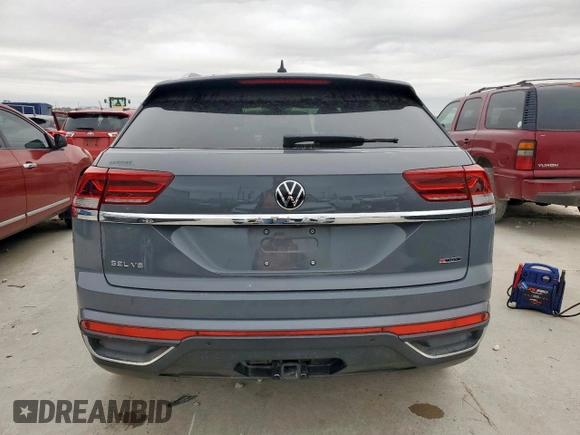2020 Volkswagen Atlas SEL with VIN 1V2ME2CA2LC214945, listed as a Copart auction lot 50502795 with 79,757 mi miles and Clean title. Bid and sale history available at DreamBid. Image 6.