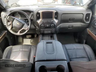 2019 Chevrolet Silverado 1500 High Country with VIN 1GCUYHEL6KZ236050, listed as a Copart auction lot 52505285 with 105,462 mi miles and Salvage Title. Bid and sale history available at carsss.com. Image 8.