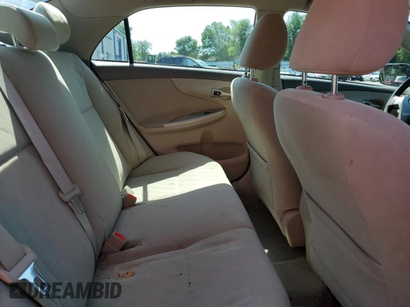 2010 Toyota Corolla with VIN 2T1BU4EE5AC533817, listed as a Copart auction lot 61977715 with 101,586 mi miles and Salvage title. Bid and sale history available at DreamBid. Image 10.