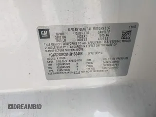 2017 GMC Yukon XL SLT z VIN 1GKS2GKC5HR160468, wystawiony jako IAAI lot #42166908 z przebiegiem 131 469 mil mil oraz . Historia ofert i sprzedaży dostępna na DreamBid. Obrazek 9.