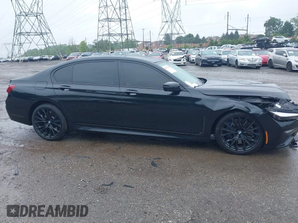 2021 BMW 7 Series 740i with VIN WBA7T2C0XMCF73506, listed as a IAAI auction lot 42335145 with 35,838 mi miles and . Bid and sale history available at DreamBid. Image 14.