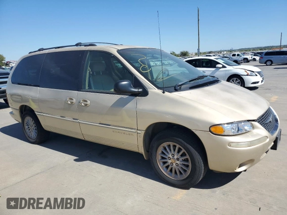 2000 Chrysler Town & Country LXi with VIN 1C4GP54L4YB614402, listed as a Copart auction lot 76287524 with 188,784 mi miles and Clean Title. Bid and sale history available at carsss.com. Image 4.