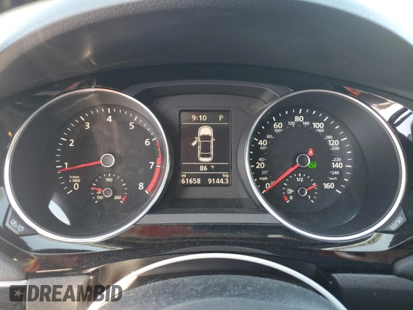 2017 Volkswagen Jetta SEL with VIN 3VWL17AJ7HM280127, listed as a Copart auction lot 64426655 with 61,658 mi miles and Salvage title. Bid and sale history available at DreamBid. Image 9.