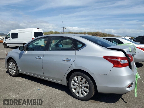 2017 Nissan Sentra SV with VIN 3N1AB7AP3HL719957, listed as a Copart auction lot 44334935 with 72,485 mi miles and Salvage Title. Bid and sale history available at carsss.com. Image 2.