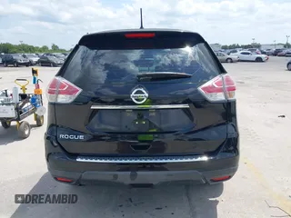 2015 Nissan Rogue SV with VIN KNMAT2MT7FP558410, listed as a IAAI auction lot 42106833 with 120,339 mi miles and . Bid and sale history available at carsss.com. Image 16.