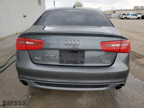 2015 Audi A6 3.0T Premium Plus with VIN WAUFGAFC9FN011102, listed as a Copart auction lot 47665085 with 144,001 mi miles and Clean Title. Bid and sale history available at carsss.com. Image 6.