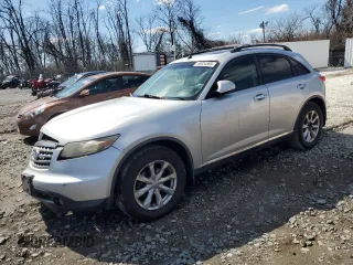 2008 Infiniti FX35 with VIN JNRAS08W18X203067, listed as a Copart auction lot 48934595 with 203,716 mi miles and Salvage Title. Bid and sale history available at carsss.com. Image 1.