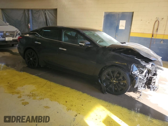 2018 Nissan Maxima SR with VIN 1N4AA6AP7JC388396, listed as a Copart auction lot 77126144 with 78,771 mi miles and Clean Title. Bid and sale history available at carsss.com. Image 4.