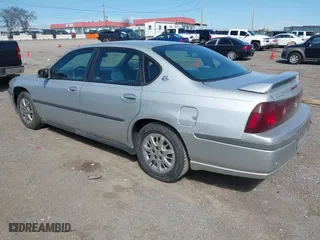 2002 Chevrolet Impala with VIN 2G1WF55E529280705, listed as a IAAI auction lot 41892864 with 72,815 mi miles. Bid and sale history available at carsss.com. Image 3.