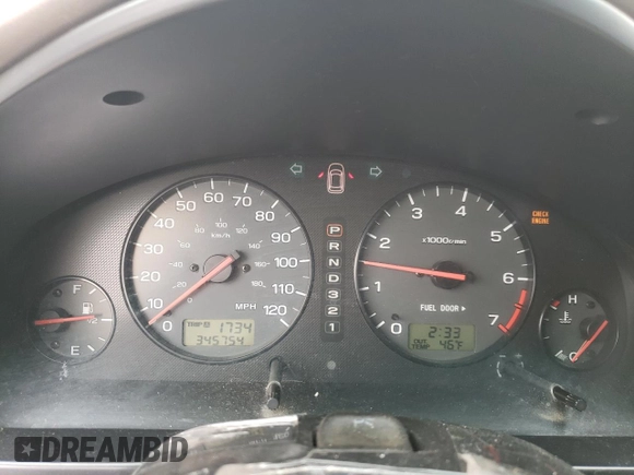 2002 Subaru Legacy Outback z VIN 4S3BH665X27650729, wystawiony jako Copart lot #44625065 z przebiegiem 345 754 mil mil oraz Szkoda całkowita • Salvage title. Historia ofert i sprzedaży dostępna na DreamBid. Obrazek 9.