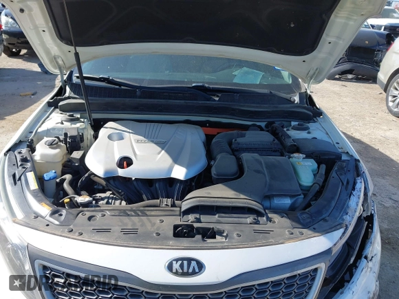 2015 Kia Optima Hybrid EX with VIN KNAGN4AD0F5085164, listed as a IAAI auction lot 41940584 with 129,841 mi miles. Bid and sale history available at carsss.com. Image 10.