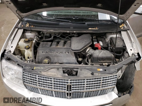 2009 Lincoln MKX with VIN 2LMDU68C69BJ09162, listed as a Copart auction lot 89259625 with 124,908 mi miles and Salvage Title. Bid and sale history available at DreamBid. Image 12.