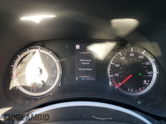2022 Toyota Highlander L z VIN 5TDCZRBH4NS167654, wystawiony jako Copart lot #78988884 z przebiegiem 43 416 mil mil oraz Szkoda całkowita • Salvage title. Historia ofert i sprzedaży dostępna na DreamBid. Obrazek 9.