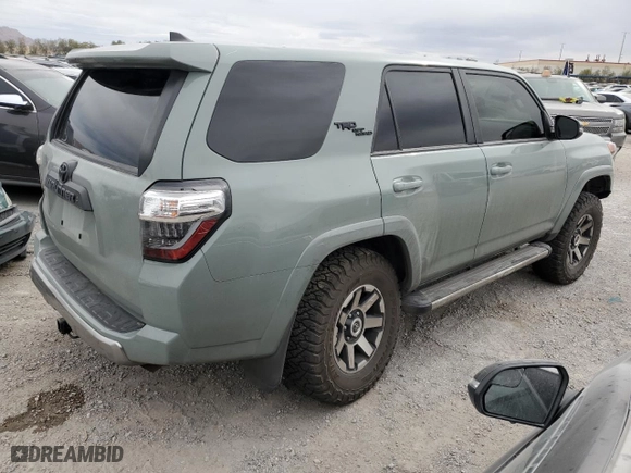 2023 Toyota 4Runner TRD Off Road Premium with VIN JTERU5JR1P6159411, listed as a Copart auction lot 46166315 with 30,391 mi miles and Salvage Title. Bid and sale history available at carsss.com. Image 3.