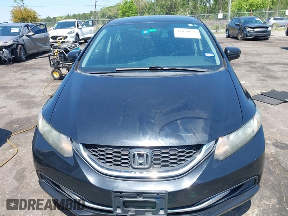 2015 Honda Civic Sedan LX with VIN 19XFB2F57FE045732, listed as a IAAI auction lot 42020578 with 82,043 mi miles. Bid and sale history available at carsss.com. Image 12.