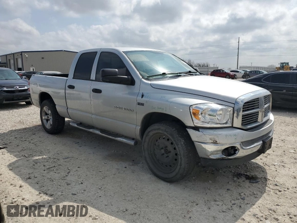 2007 Dodge 1500 SLT with VIN 1D7HU18277S273119, listed as a Copart auction lot 46879425 with 238,182 mi miles and Salvage Title. Bid and sale history available at carsss.com. Image 4.