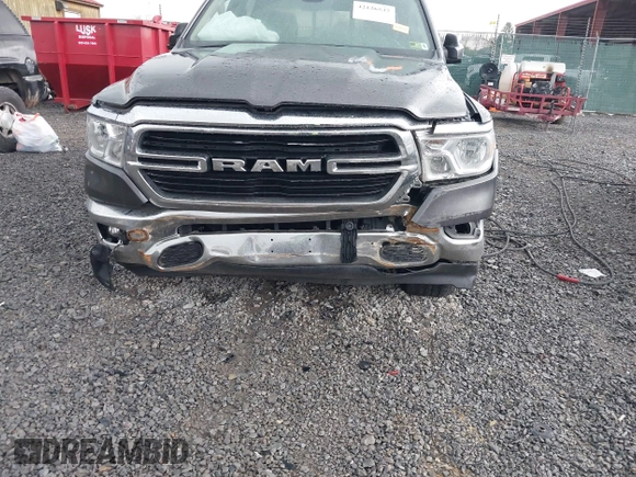 2020 Ram 1500 Big Horn with VIN 1C6SRFFT6LN167917, listed as a IAAI auction lot 42126537 with 56,839 mi miles and . Bid and sale history available at DreamBid. Image 6.