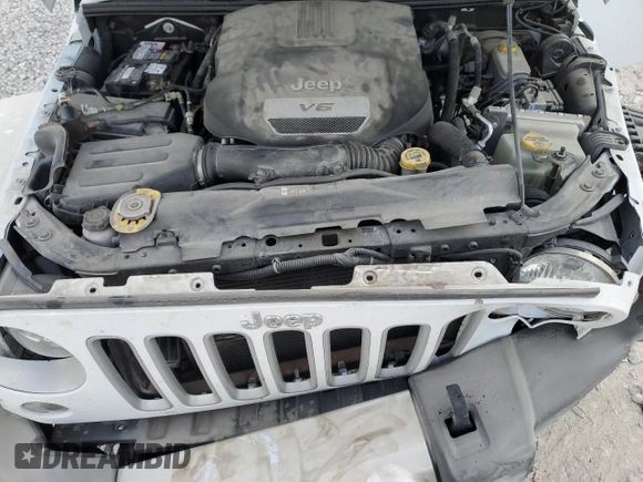 2018 Jeep Wrangler JK Unlimited Sahara with VIN 1C4BJWEG2JL830445, listed as a Copart auction lot 75272164 with 47,929 mi miles and Salvage Title. Bid and sale history available at carsss.com. Image 14.