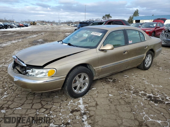 1999 Lincoln Continental with VIN 1LNHM97V2XY644250, listed as a Copart auction lot 82440454 with 196,568 mi miles and Clean Title. Bid and sale history available at carsss.com. Image 1.