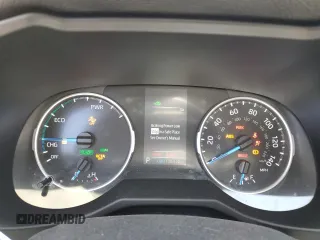 2021 Toyota RAV4 Hybrid LE with VIN 2T3B6RFVXMW028517, listed as a Copart auction lot 61558755 with 136,330 mi miles and Salvage title. Bid and sale history available at DreamBid. Image 9.