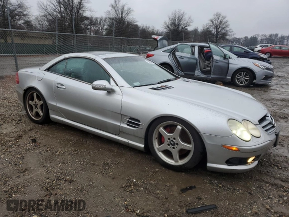 2003 Mercedes-Benz SL 500 z VIN WDBSK75F03F053810, wystawiony jako Copart lot #86164514 z przebiegiem Nie podano mil oraz Nie do naprawy • Non repairable. Historia ofert i sprzedaży dostępna na DreamBid. Obrazek 4.
