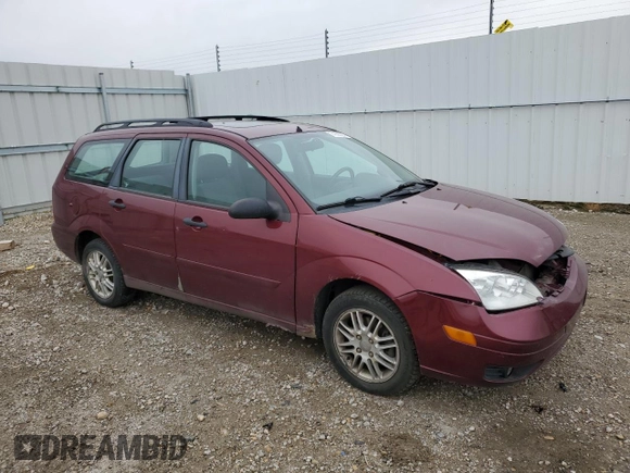 2007 Ford Focus SE with VIN 1FAFP36N37W228078, listed as a Copart auction lot 74555324 with 197,677 mi miles and Salvage Title. Bid and sale history available at carsss.com. Image 4.