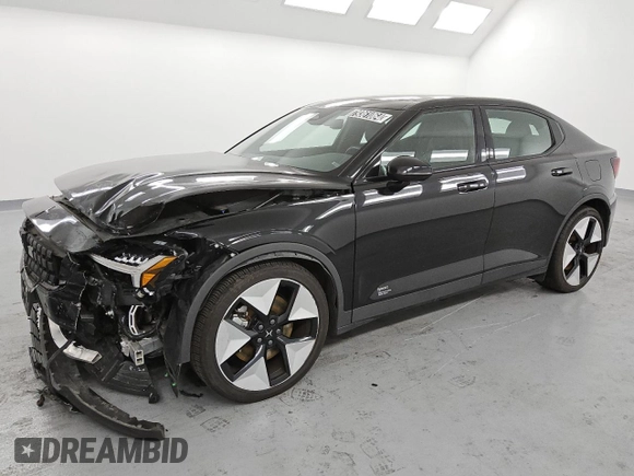 2023 Polestar 2 with VIN YSMED3KA5PL127213, listed as a Copart auction lot 79361064 with 41,392 mi miles and Clean Title. Bid and sale history available at carsss.com. Image 1.