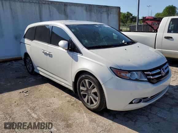 2017 Honda Odyssey Touring с VIN 5FNRL5H96HB015940, выставлен на аукционе Copart как лот 53110764 с пробегом 124 819 миль миль и Списание • Salvage title. История ставок и продаж доступна на DreamBid. Изображение 4.