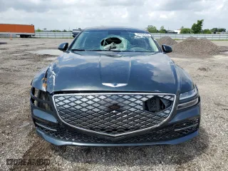 2023 Genesis Electrified G80 with VIN KMTGE4S17PU007500, listed as a Copart auction lot 53952055 with 6,226 mi miles and Clean Title. Bid and sale history available at carsss.com. Image 5.