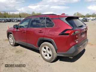 2019 Toyota RAV4 with VIN NJ1457E, listed as a Copart auction lot 50837324 with 44,266 mi miles and Salvage title. Bid and sale history available at DreamBid. Image 2.