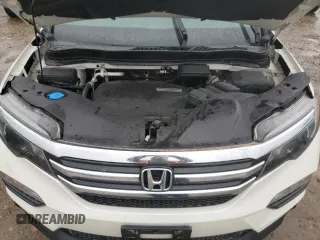 2016 Honda Pilot EX with VIN 5FNYF6H3XGB066361, listed as a Copart auction lot 49820645 with 106,666 mi miles and Salvage Title. Bid and sale history available at carsss.com. Image 12.