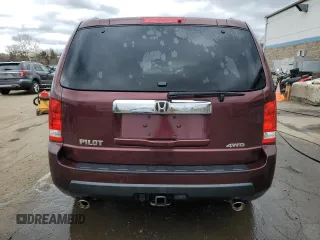 2011 Honda Pilot EX-L with VIN 5FNYF4H5XBB011844, listed as a Copart auction lot 52763845 with 116,570 mi miles and Salvage Title. Bid and sale history available at carsss.com. Image 6.
