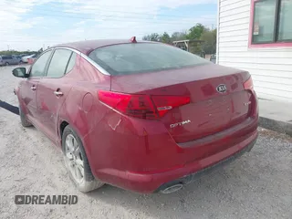 2013 Kia Optima EX with VIN 5XXGN4A78DG237164, listed as a IAAI auction lot 40764476 with 100,514 mi miles and . Bid and sale history available at DreamBid. Image 3.