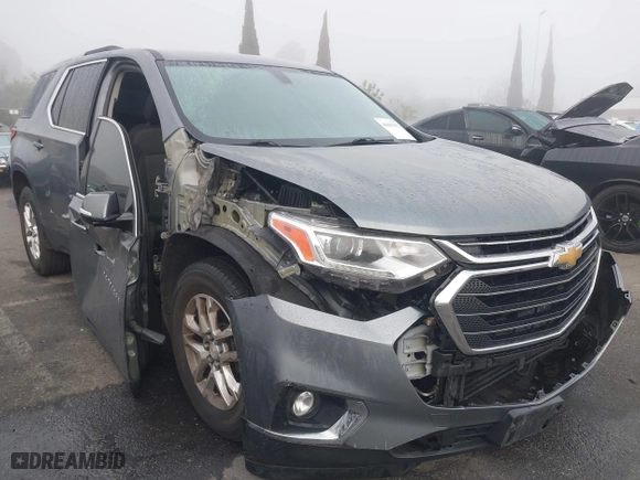 2018 Chevrolet Traverse LT Cloth with VIN 1GNERGKWXJJ214423, listed as a IAAI auction lot 41687852 with 96,127 mi miles. Bid and sale history available at carsss.com. Image 6.