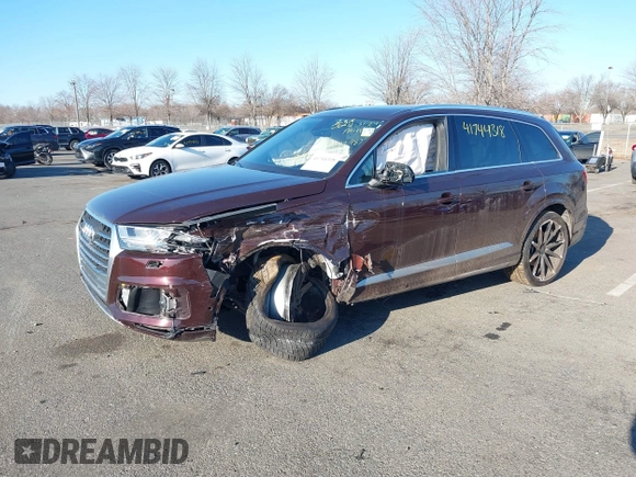 2019 Audi Q7 Prestige с VIN WA1VAAF73KD042987, выставлен на аукционе IAAI как лот 41744318 с пробегом 52 581 миль миль и . История ставок и продаж доступна на DreamBid. Изображение 2.