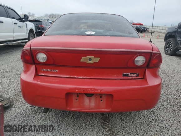 2004 Chevrolet Cavalier with VIN 1G1JC52F347350870, listed as a Copart auction lot 84214414 with 0 mi miles and Salvage Title. Bid and sale history available at carsss.com. Image 6.